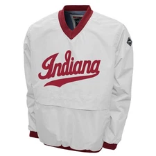 Indiana Hoosiers Franchise Club Members Windshell Jacket - White