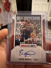 2024-25 NBA Hoops Winter - Eugene Omoruyi - Great Significance AUTO - GS-EOW