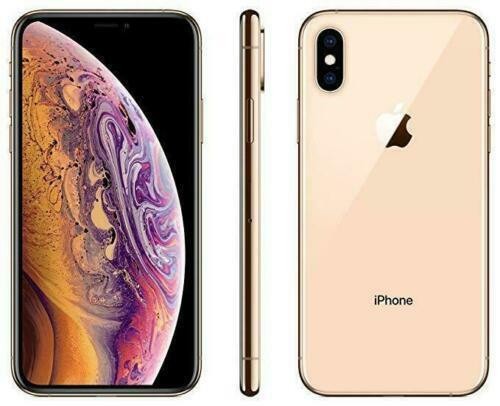 Apple iPhone XS Fully Unlocked (Any Carrier) Smartphone 64GB 256GB 512GB Good