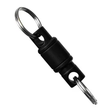 Quick Release Car Swivel Keychain, Pull Apart Titanium Key Linker, 360° 