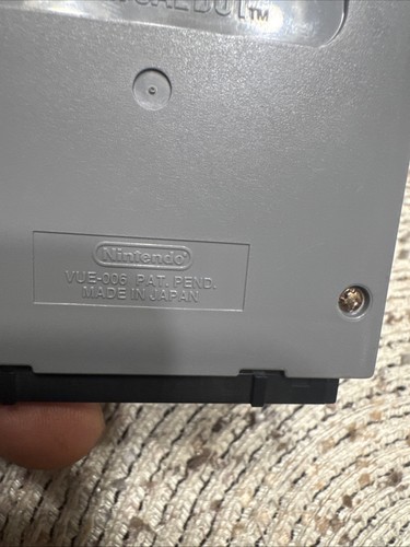 Mario's Tennis Nintendo Virtual Boy (w/ Manual) Great Shape - Picture 8 of 9