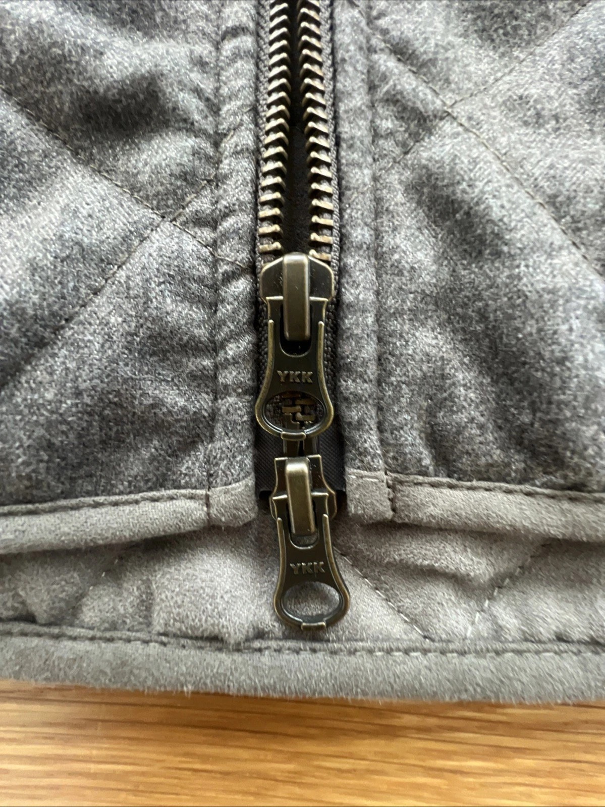 Southern Marsh Jacket Mens Ex Large Brown Quilted Full Zip Plaid Lined Outdoor - product detail image 4