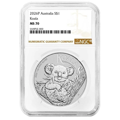 2026 Australian Silver Koala 1 oz — photo from the most recent tracked eBay sale
