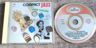 SARAH VAUGHAN~COMPACT JAZZ~GREATEST HITS / BEST OF CD ALBUM~FAST POST~MERCURY