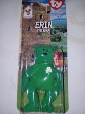 TY Beanie Babies Erin The Bear - Brand New Sealed