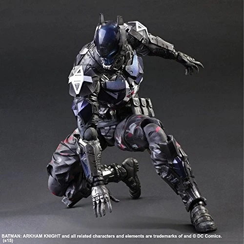 PLAY ARTS Kai BATMAN ARKHAM KNIGHT PVC Figura de Acción Pintada CUADRADO ENIX Japón Foto 4 de 4