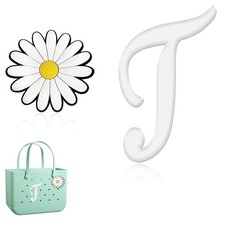 2pcs Charms for Bogg Bag, Letter Charms Decorative Alphabet Lettering Acces - 17