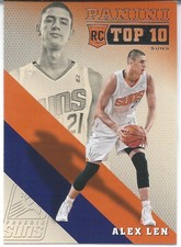 2013-14 Panini TOP 10 Rookie Insert ALEX LEN Phoenix Suns NBA RC Basketball
