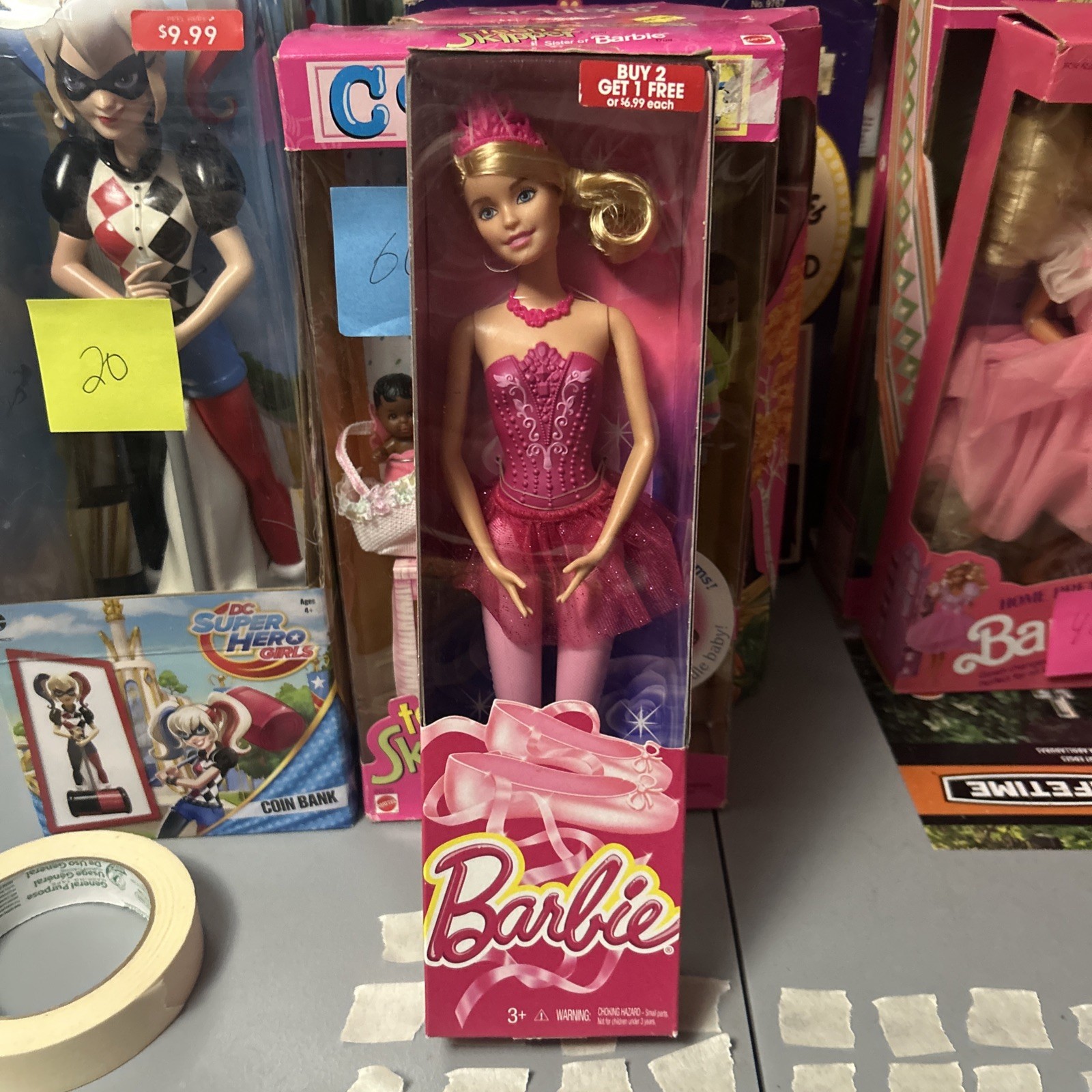 NIB 2015 Mattel Barbie You Can Be A Dreamer Ballerina DHM42