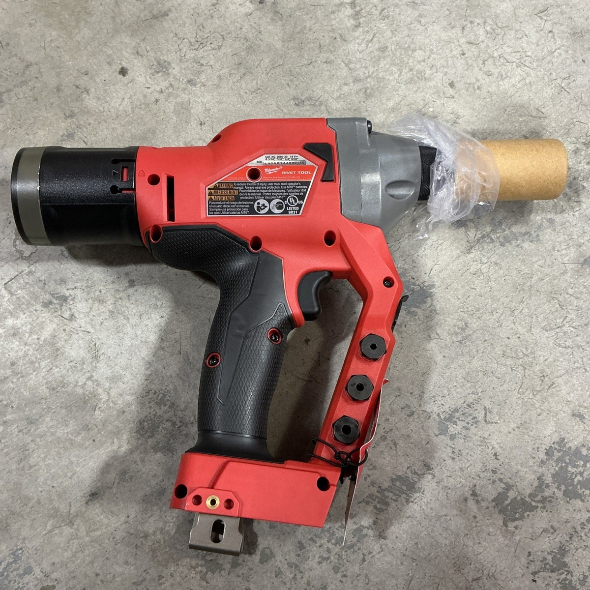 Milwaukee 2660-20 M18 Blind Rivet - Red Open Box 45242572748| eBay