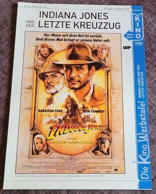 DKW-Filmflyer: HARRISON FORD in ''INDIANA JONES und der letzte Kreuzzug'' #1653