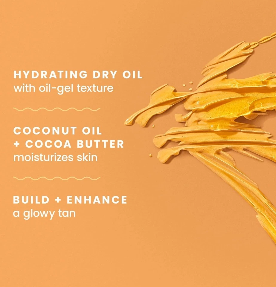 Aceite en aerosol seco bronceador Hawaiian Tropic Island coco FPS 6, 8 fl oz Foto 2 de 2