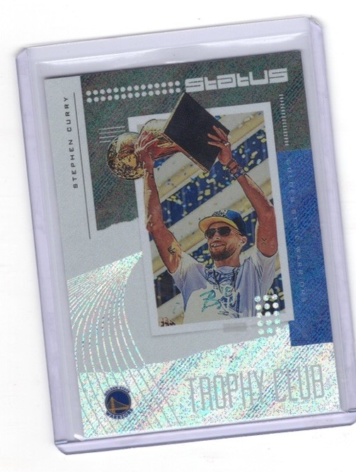 Panini 2019-20 Status Trophy Club Insert Stephen Curry #29 Warriors NBA