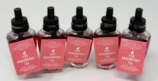 5 BATH BODY WORKS ICED DRAGONFRUIT TEA WALLFLOWER FRAGRANCE REFILL BULB PLUG IN