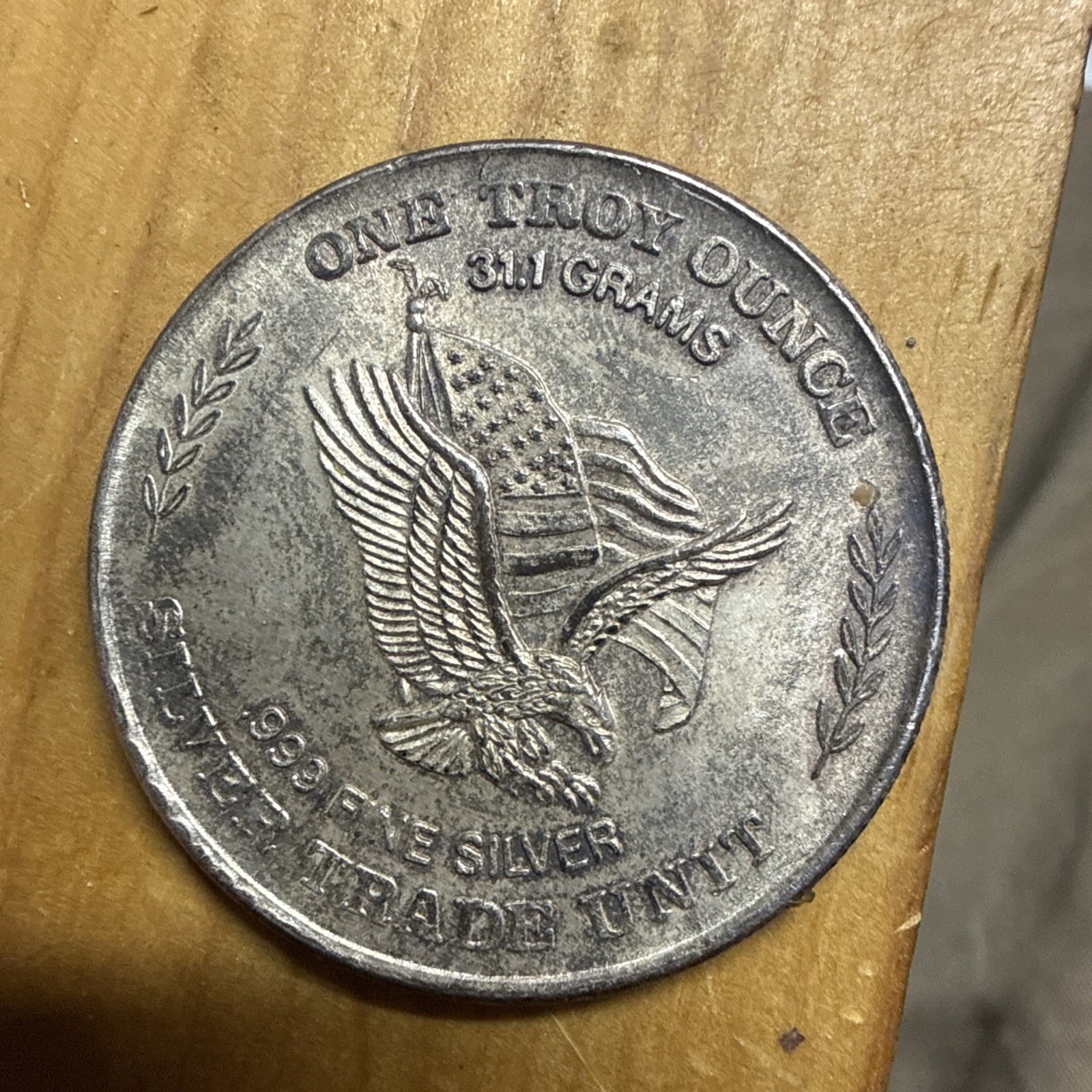 One Troy Ounce Fine Silver