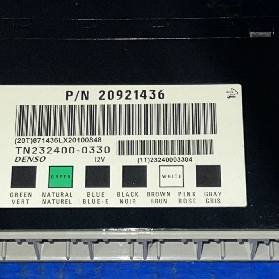 2007-14 GM Escalade Body Control Module Programmed To Your VIN BCM 20921436 - Image 2 of 2