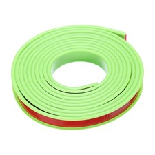 U-Shape Edge Banding, 9.8Ft x 18mm TPE Self-Adhesive Veneer Edging Green 