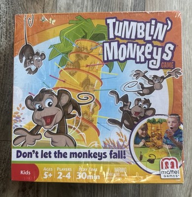 Mattel Games 2012 Tumblin' Monkeys Game   BRAND NEW & FACTORY SEALED! Ages 5+