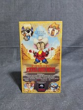 An American Tail Fievel Goes West VHS 1991 Animation MCA Universal