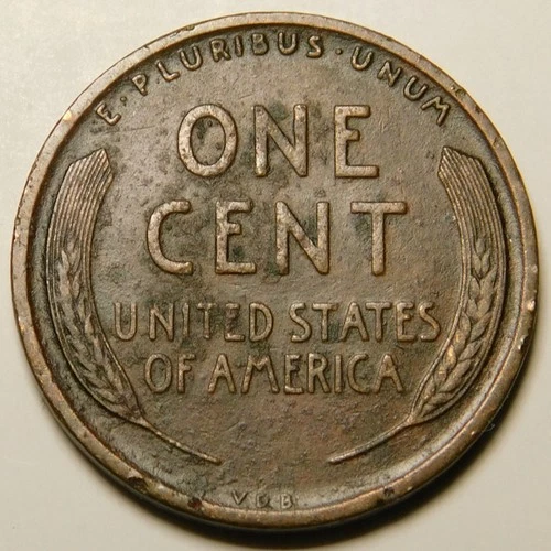 1909 VDB Lincoln Wheat Cent Penny  VF-Details  "Actual Coin Pictured"