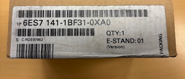 Siemens ET 200X 6ES7141-1BF31-0XA0 module d'extension numérique rail DIN