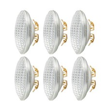 PAR36 LED Landscape Lighting 6W 600LM(Eq to 36Watt Halogen) 12V 6w 3000k-6 Pack