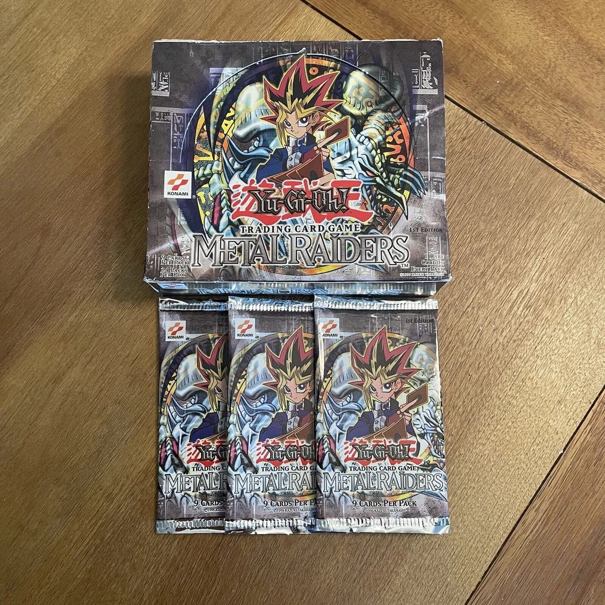 Yu-Gi-Oh! TCG Metal Raiders Sealed Collectible Card Game Boxes for sale