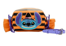 Bolso Bandolera Loungefly Disney Lilo and Stitch Rayas Halloween Envoltura de Caramelos