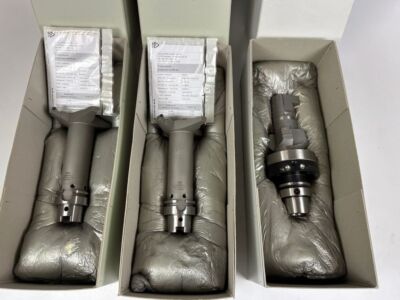 MAPAL WWS HSK-A63 Lot (3-Piece) PKD Milling, Drilling And Countersinking Tools