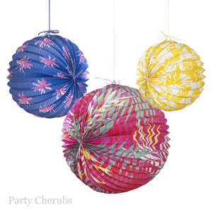Paper Lanterns X 3 Summer Party Venue Decoration Ebay