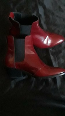 rag and bone red booties