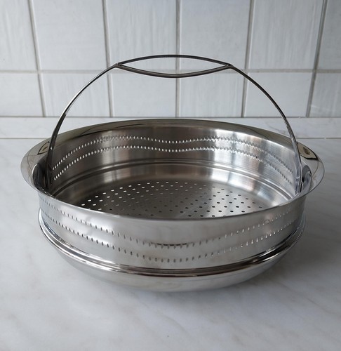 AMC 19104 Topf Set 24 cm Visotherm mit Dampfgaraufsatz u. Zubehör*TOP Zustand - Bild 7 von 13