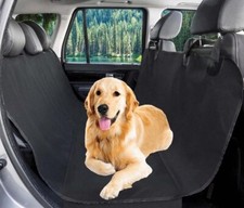 Convertible Hammock Pet Seat Cover for Cars. Waterproof, Hair Dirt Protection.