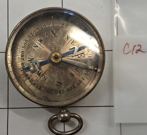 vintage compass #C12