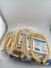 Fibertron Duplex LC/LC SM 3M 2SMC2D4D-003M Fiber Optic Patch Cord 9 Qty