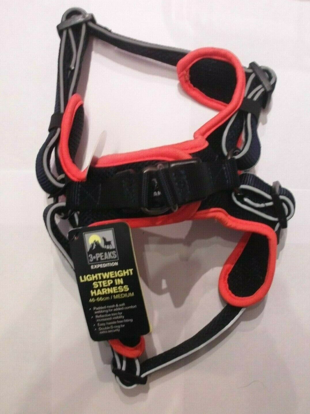 3 peaks lightweight step in harness