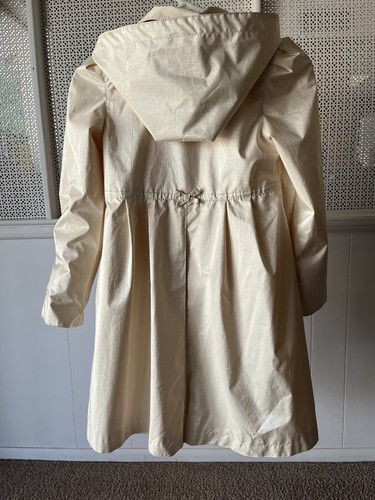 Vintage Rothschild Girls Victorian Raincoat Pale Gold 6x - Picture 4 of 6