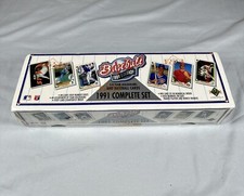 VTG Upper Deck 1991 Complete Set 800 Baseball Cards High Number Series Sealed