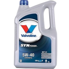 Valvoline Synpower Engine Oil MST C3 5W40 Fully Synthetic Additives 5 Litre 8.94 per litre
