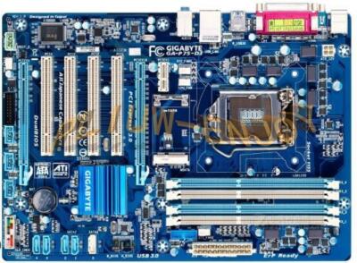 1PCS Used GA-P75-D3 Gigabyte Motherboard LGA 1155 DDR3 USB3.0 D3 32GB Intel