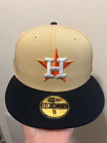Houston Astros 60th Anniversary Patch Hat Club Exclusive - Size 8