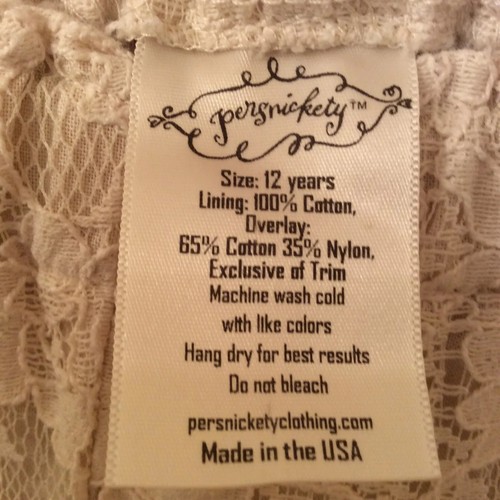Persnickety Pants Girls Size 12 Ivory Color With Ruffles Ruffle Pants - Picture 5 of 6