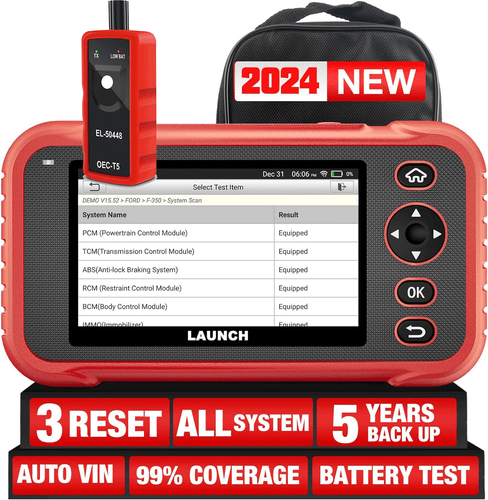 LAUNCH CRP123E PLUS OBD2 Scanner Full Diagnostic Scan Tool ABS TPMS Code Reader - Picture 1 of 13