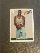 1991-92 Front Row Japanese Larry Johnson #48 FLASH BACK Rookie RC