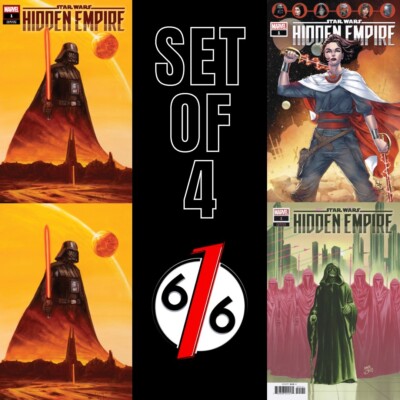   STAR WARS HIDDEN EMPIRE #1 GIST Trade & Virgin & Main & 1:25 Ratio Variant