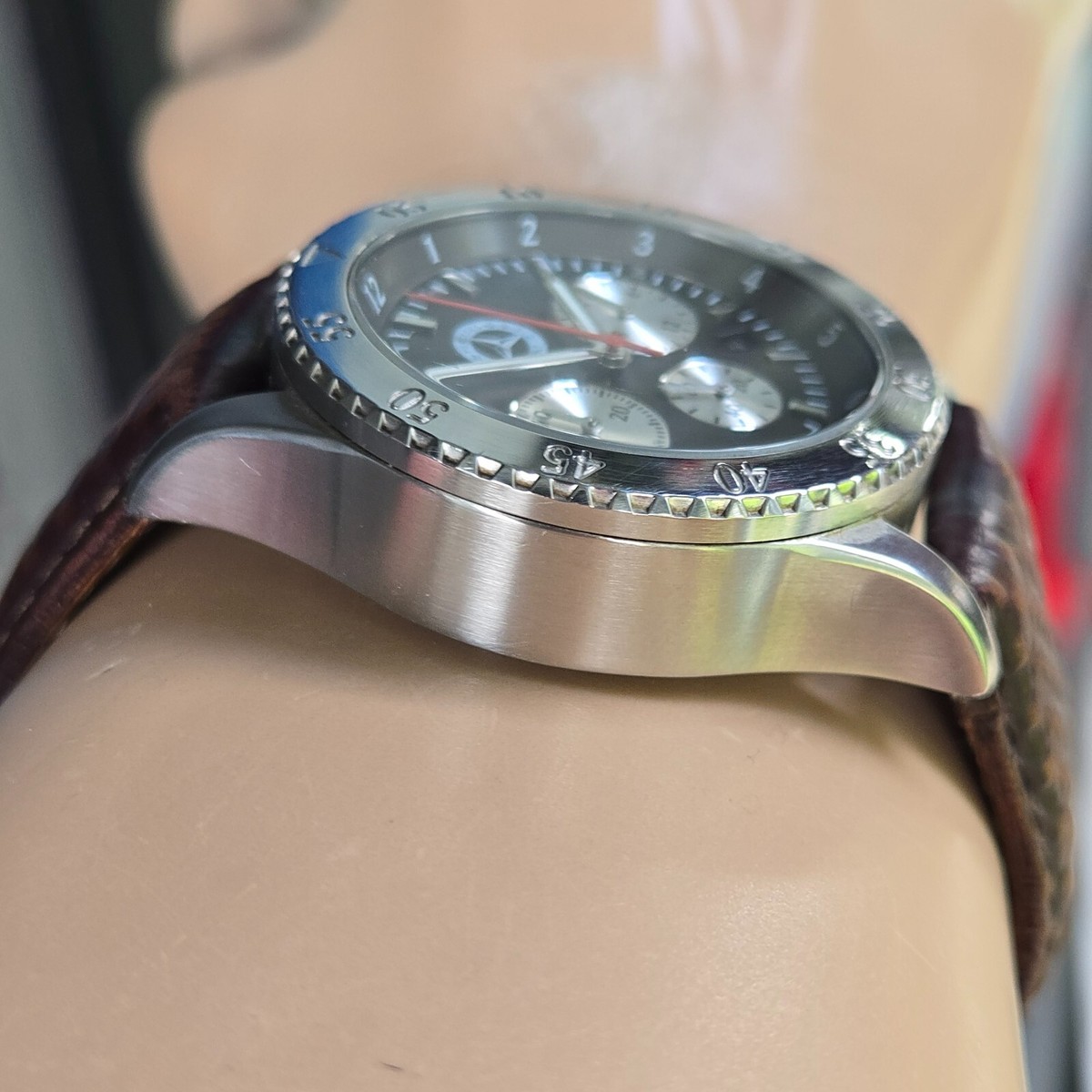 Mercedes-Benz クロノグラフ腕時計 IWCからタキメーターを備えた新しいクロノグラフの誕生