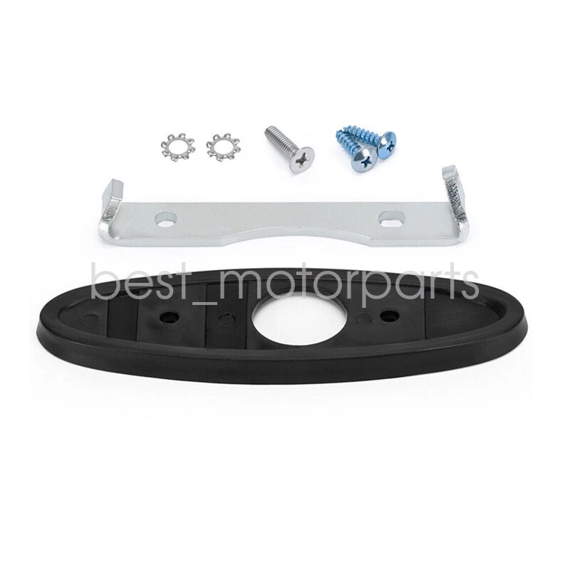 Outside Bullet Mirror Mounting Bracket Set For 1970-81 Firebird Camaro Nova GTO - Imagem 4 de 4