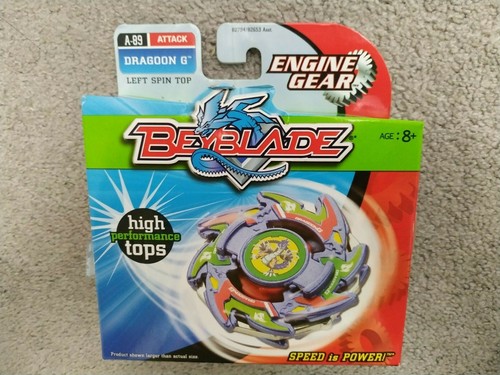 Dragoon G Blue New Beyblade HASBRO OLD 