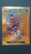 KIRBY DACH 2021-22 Upper Deck Hockey Series 2 Orange Dazzlers DZ-60 BLACKHAWKS