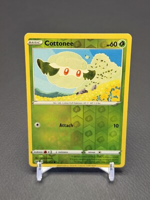 COTTONEE REVERSE HOLO COMMON #5 POKEMON SWORD & SHIELD 2020 TCG